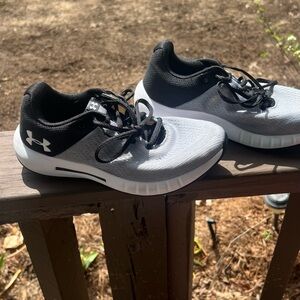 Under Armour Gray and Black Women's Training Shoes